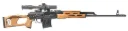 Cugir PSL 54 med kikarsikte LPS 4×6 TIP2