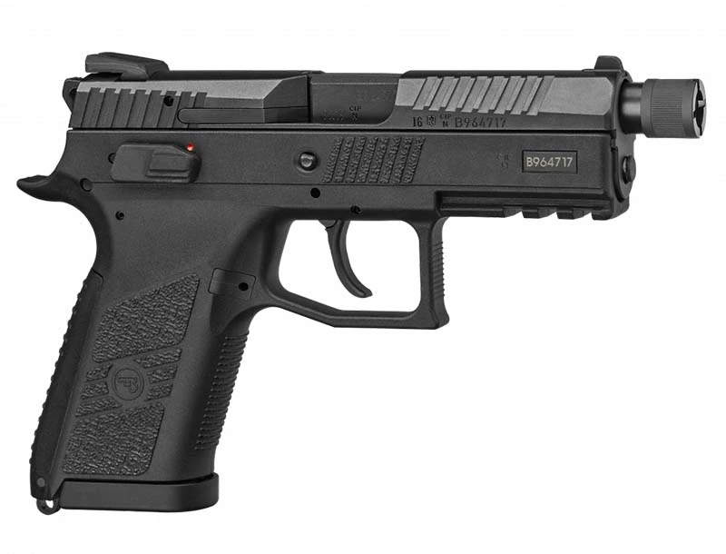 CZ P-07 SR decocking+manuell säkring 9x19 gängad pipa