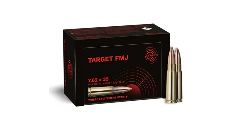 GECO TARGET 7.62X39 VM 8,0/124GR