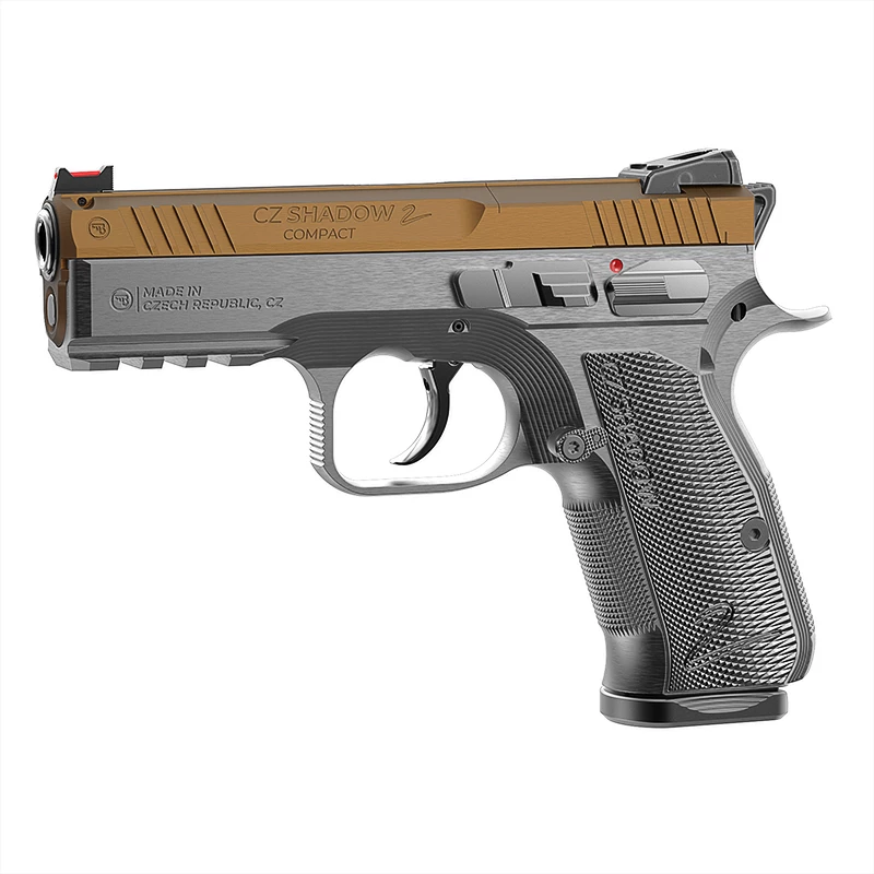 CZ Shadow 2 Compact Industrial Gold 9x19